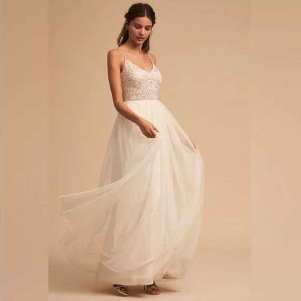 NWT BHLDN Adrianna Papell Violetta Dress Size 4